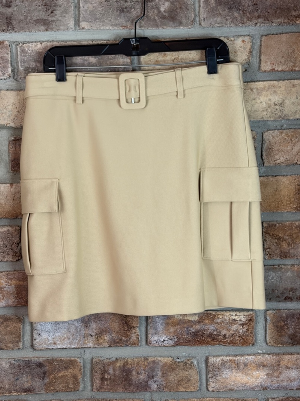 RAFAELA “Ella” Beige Cargo Pocket Skort with Belted Waist 141